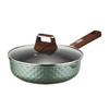 【官方正品保证】欧乐菲巴宝克德式麦饭石色深煎炒锅平底锅28cm（OLOBD-28A1） 商品缩略图0