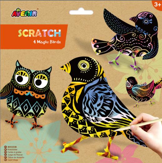 【特价】Avenir彩色线条刮刮画 商品图3