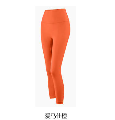 壁虎瑜伽【2204KZ164】无尴尬线磨毛裸感九分裤 商品图5