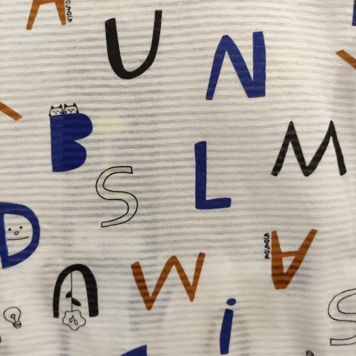 moimoln小云朵童装男宝内衣套装夏季印花棉家居服洋气睡衣LOM0HZNN17 商品图5