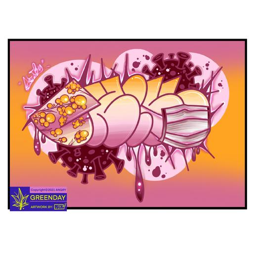 莫愁百货｜『chill高气爽』A3插画系列 商品图0