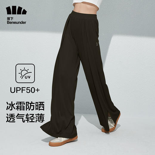 冰触系列流析防晒阔腿裤 商品图3