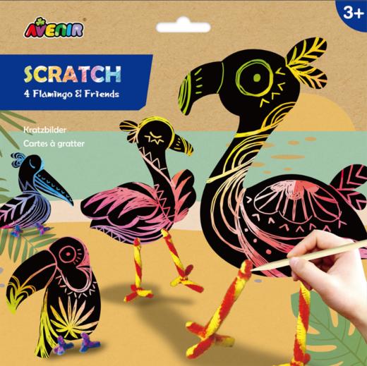 【特价】Avenir彩色线条刮刮画 商品图2