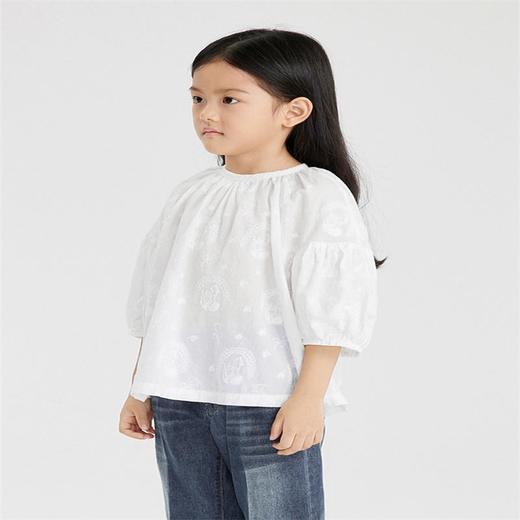 江南布衣 22年夏装新款中袖TOP   1M3210150 商品图1