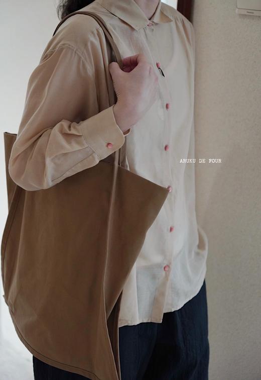 （4折）Lim Home白/橘红/淡黄贝壳纽扣上衣 商品图9