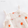 马克珍妮夏装新款 女宝宝纯棉吊带连体衣 婴儿哈衣爬服220823 商品缩略图2
