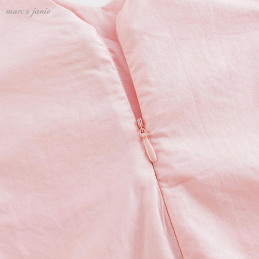 马克珍妮夏装新款 女童三色拼接纯棉背心连衣裙20372 商品图4