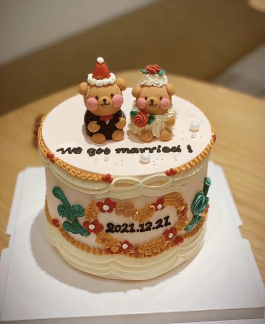 求婚/结婚/领证/纪念日立体小动物蛋糕多款式-低糖处理无添加 商品图6