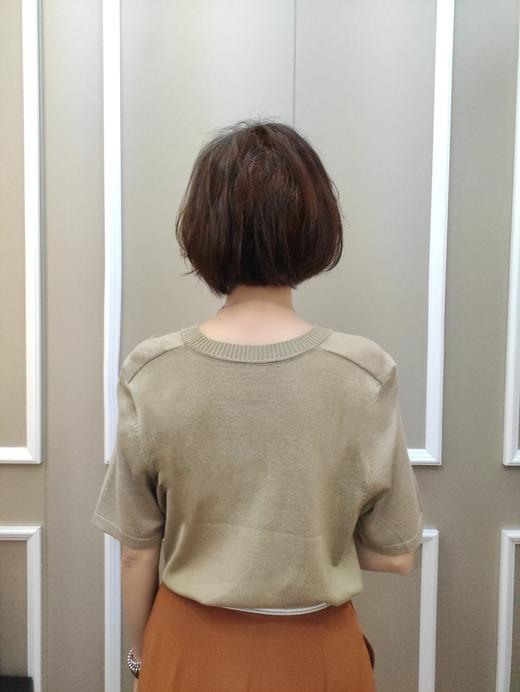 女印花针织娟丝短袖 商品图6