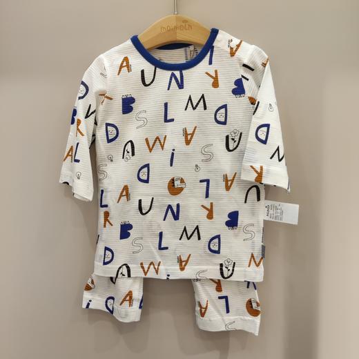 moimoln小云朵童装男宝内衣套装夏季印花棉家居服洋气睡衣LOM0HZNN17 商品图1