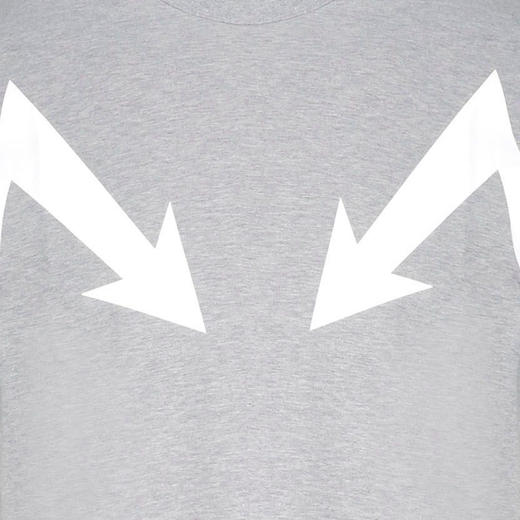 NEIL BARRETT 尼奥.贝奈特 男士圆领短袖T恤 灰色 BJT475A L522S 2195 商品图1