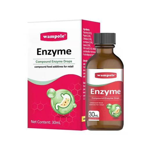 万哺乐液体复合消化酶 30ml 商品图0