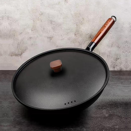 【官方正品保证】	欧乐菲章铁匠晶铁二代旋纹极铁锅-OLO32GF-T1 商品图2