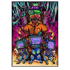 莫愁百货｜『PUA』A3插画系列