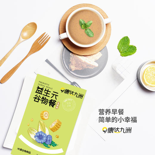 自营（康达九洲）-益生元谷物餐（玉米味）（300g） 商品图5