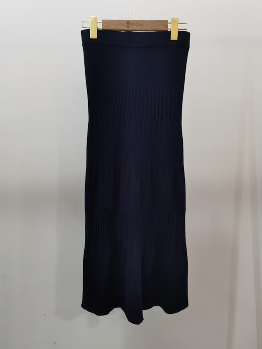 M臣禾日系针织半身裙褶皱设计感9107920308 商品图3