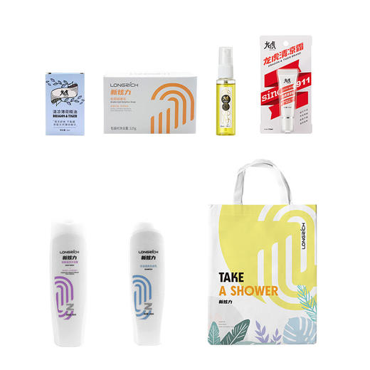 隆力奇防暑降温套装龙虎清凉礼包  龙虎隆力奇组合套装经典 商品图2