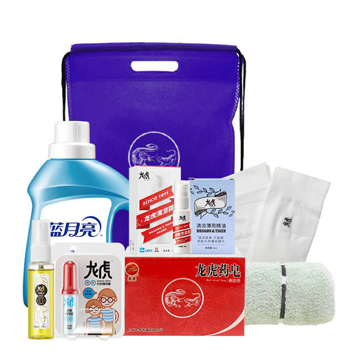 龙虎防暑降温套装+蓝月亮清洁组合 商品图2