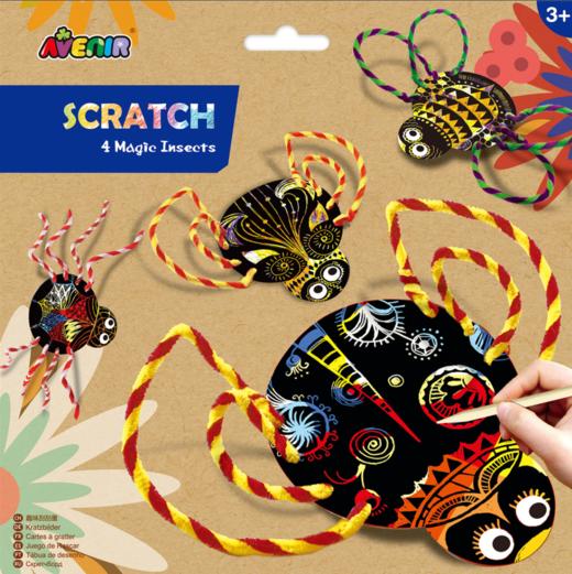 【特价】Avenir彩色线条刮刮画 商品图0