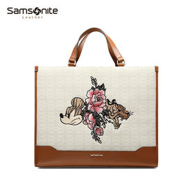 新秀丽限定主题版经典复古托特包NW1*006