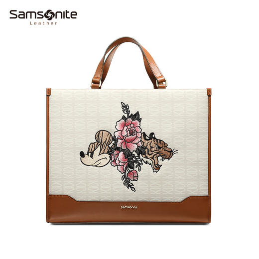 新秀丽限定主题版经典复古托特包NW1*006 商品图0