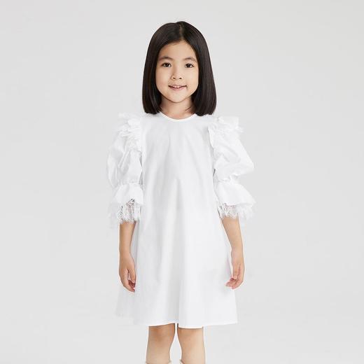 江南布衣 22年夏装新款 中袖连衣裙  1M3G40390 商品图3