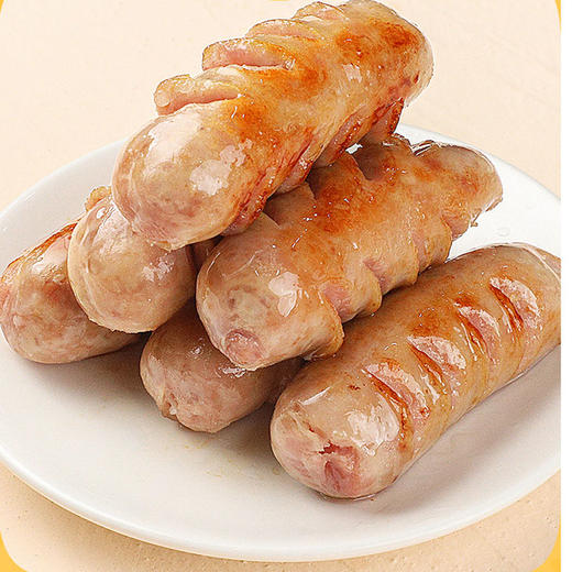 【焦香脆弹】火山石烤肠500g*2袋 淀粉含量小于1% 皇家小虎 烤香肠 热狗 脆皮肠 地道 台湾肉肠 黑胡椒 包邮 商品图2