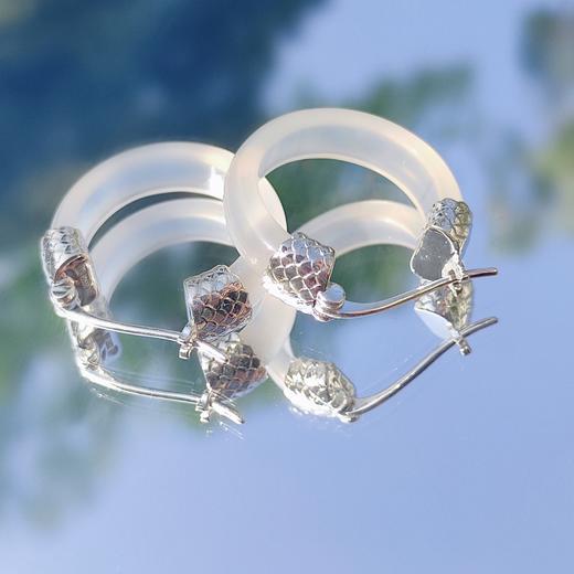 宫里的世界&美颂之光 玛瑙耳环 玉骨龙鳞系列 商品图0