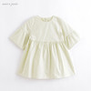 marcjanie马克珍妮夏装新款 女童荷叶袖纯棉短袖连衣裙20365 商品缩略图0