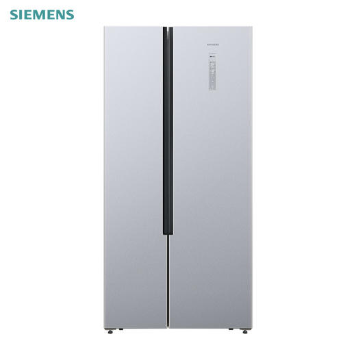 西门子(SIEMENS)530升对开门变频冰箱双开门 超薄机身 风冷无霜 纤薄款BCD-530W(KX53NA41TI) 商品图0