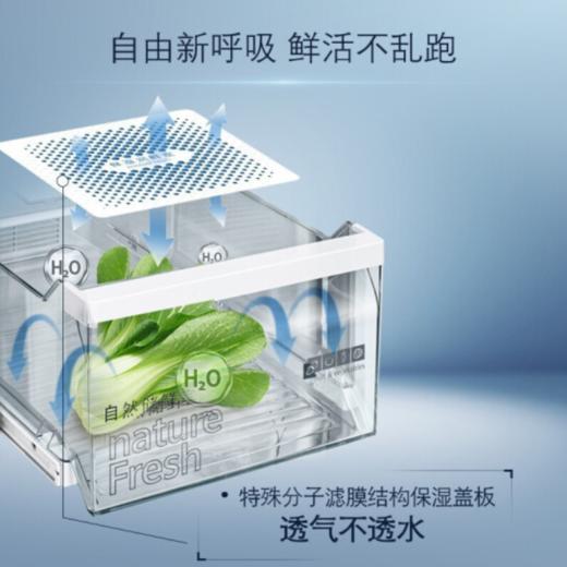 西门子(SIEMENS)冰箱630升对开门 恒精控鲜 多空间保鲜 APP智控 双开门冰箱KA98NVA22C 商品图4