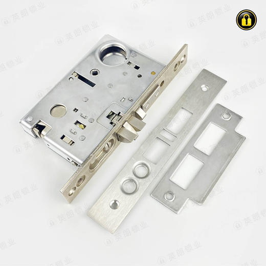 〖B055〗美标64x87不锈钢双按大锁体 商品图1