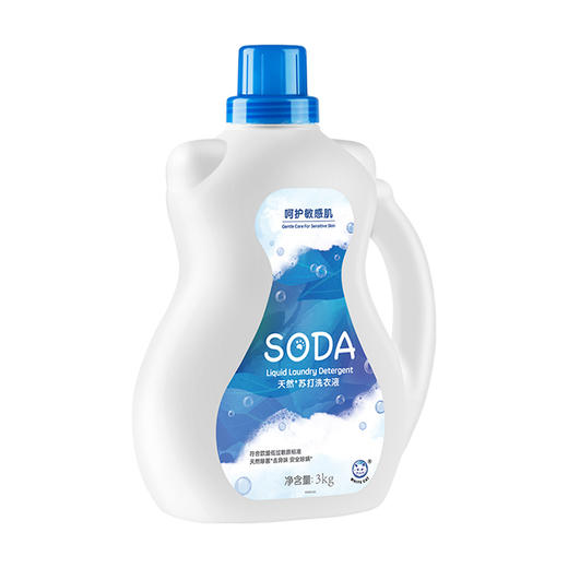 白猫 天然苏打洗衣液 3kg 商品图1