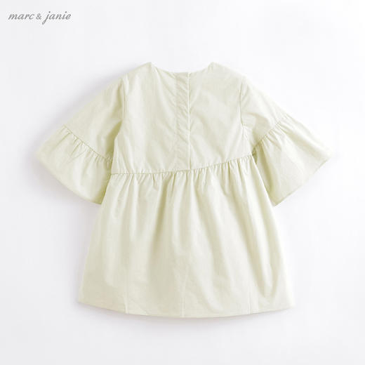 marcjanie马克珍妮夏装新款 女童荷叶袖纯棉短袖连衣裙20365 商品图1