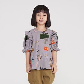 江南布衣 22年夏装新款中袖T恤   1M3120020