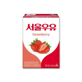 서울 딸기멸균우유200ml