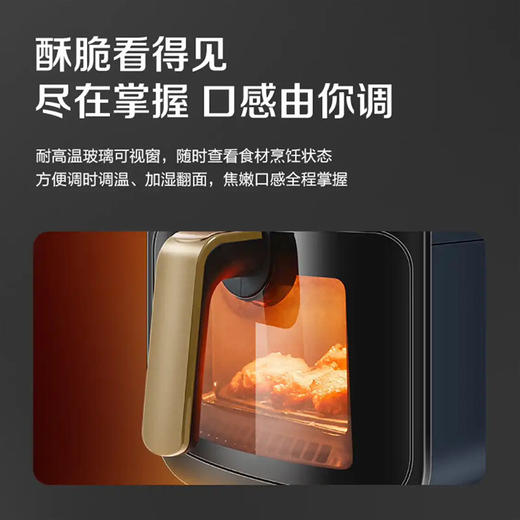 松下（Panasonic）多功能可视家用全自动无油大容量空气炸锅NF-HC300-A 商品图2