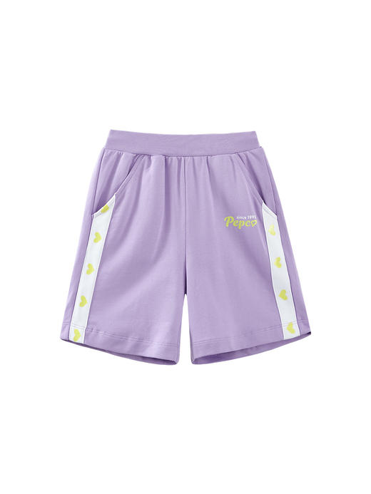 【3件65折】小猪班纳童装2022夏装新款儿童五分裤中大童女童短裤纯棉裤子休闲 商品图4