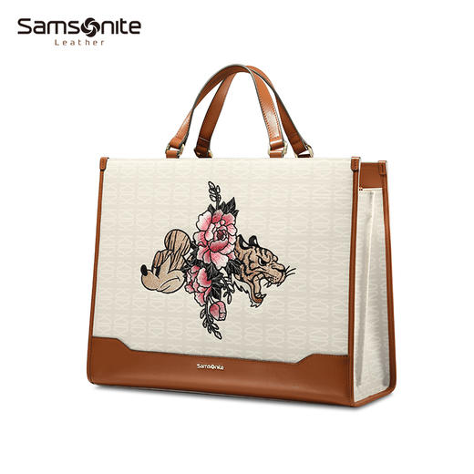 新秀丽限定主题版经典复古托特包NW1*006 商品图1