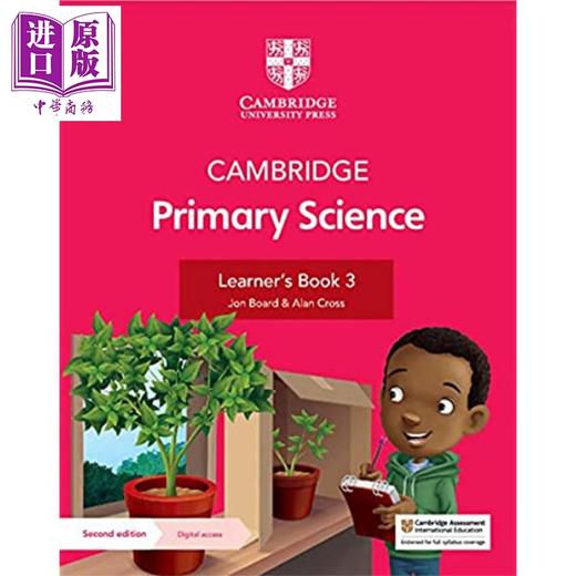 【中商原版】正版剑桥小学科学课程三年级套装 Cambridge Primary Science 进口英文原版教材学生书练习册配线上资源 2021 商品图1