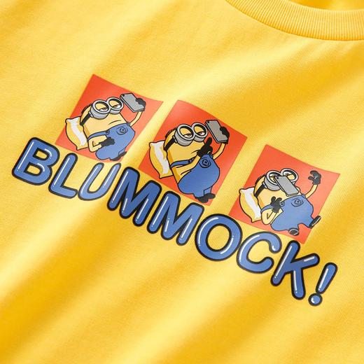 【会员专享  立减100元】小猪班纳童装2022夏装新款儿童套装中大童男童短袖T恤短裤两件套 商品图2