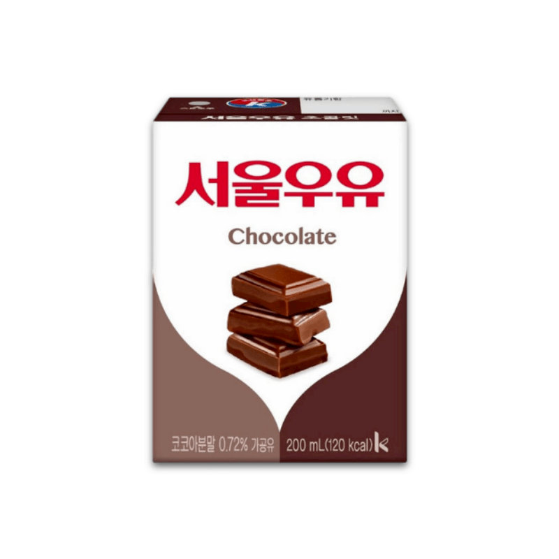 서울 초코멸균우유200ml