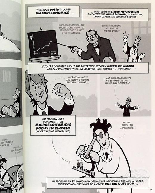 预售 【中商原版】卡通图解经济学1：微观经济学 英文原版 The Cartoon Introduction to Economics: Microeconomics 商品图6