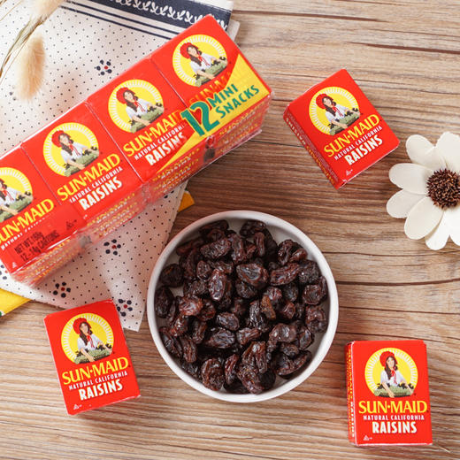美国阳光少女无籽葡萄干168g/060805 颗粒饱满软软糯糯营养多多 商品图1