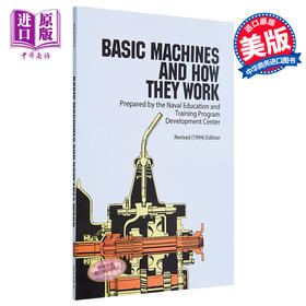 预售 【中商原版】机械学基础及原理 英文原版 Basic Machines and How They Work