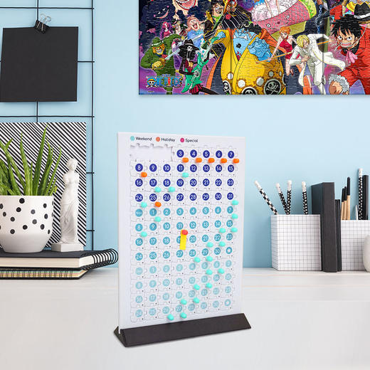 【折扣商品 不退不换】384片 月历拼图 塑料拼图 HR1008 ONE-PIECE-托特兰篇 商品图3