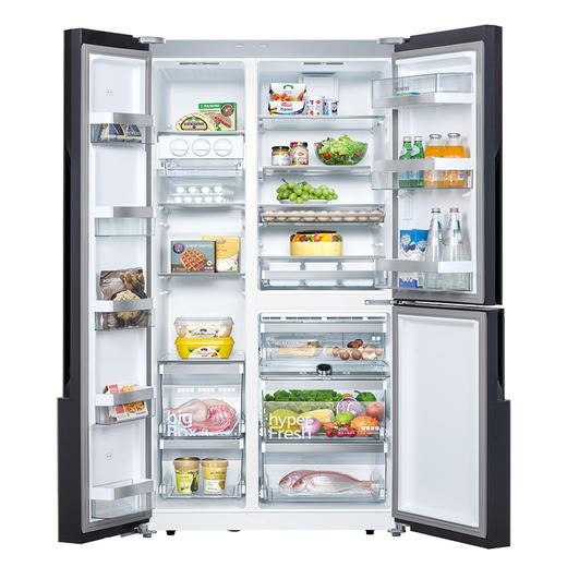 西门子（SIEMENS）BCD-569W(KA96FP50TI)569升零度生物保鲜三循环 对开三门冰箱 商品图3