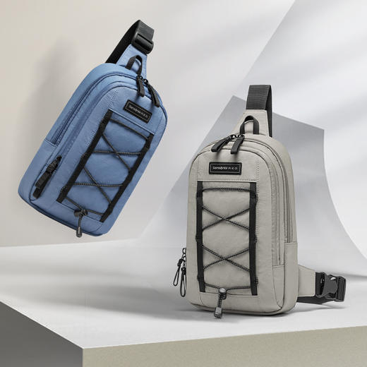 新秀丽休闲潮搭，轻盈背负单肩包QG3*002 商品图0