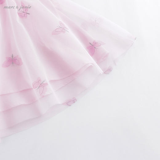 马克珍妮夏装新款 女童蝴蝶翅膀吊带裙 儿童网纱裙221000 商品图4