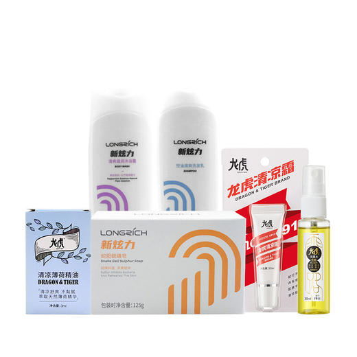 隆力奇防暑降温套装龙虎清凉礼包  龙虎隆力奇组合套装经典 商品图4